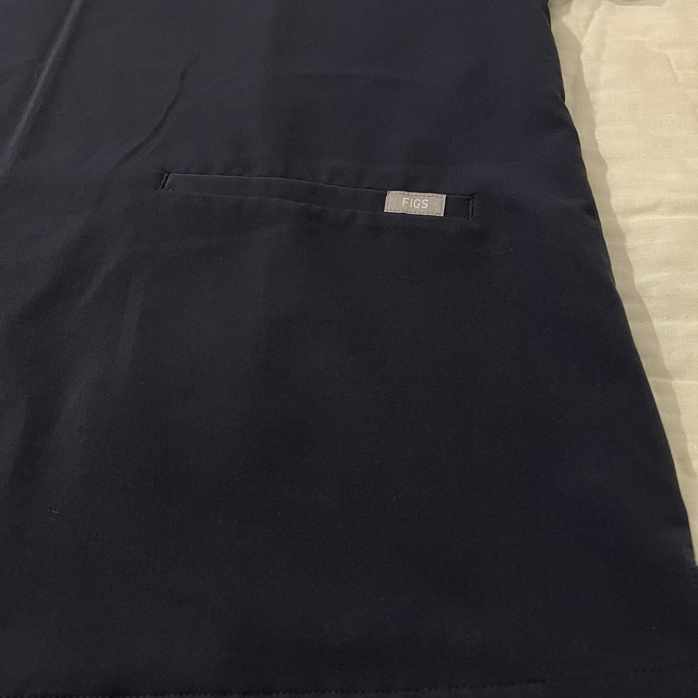 FIGS Scrub Dark Blue Top Womens XXL Technical Collection Medical Nursing FW1000 - Picture 3 of 6